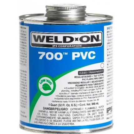 Keo dán ống nhựa PVC Weld-on 700 - Công Ty TNHH TM Và SX Giải Pháp Công Nghiệp Can Việt